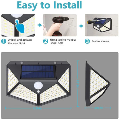 Solar Security Motion Lights