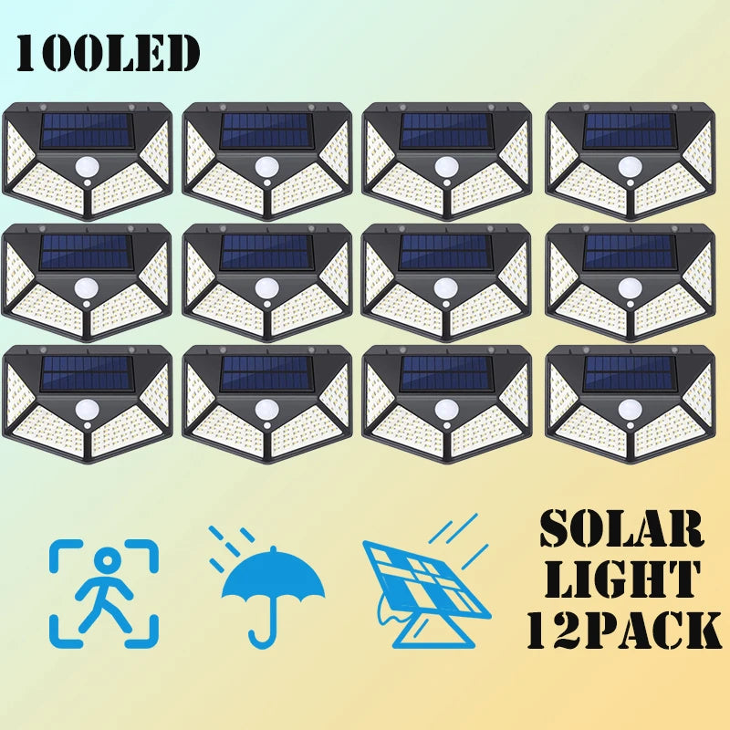 Solar Security Motion Lights